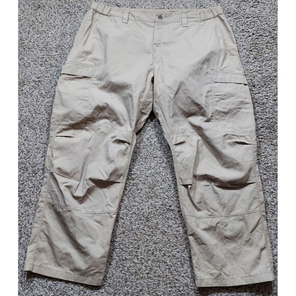 Vertx Phantom LT Tactical Pants Mens 42x32 Khaki Beige Cargo Ripstop Utility - Picture 1 of 6